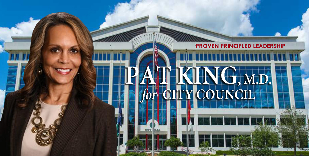 Pat King and Chesapeake City Hall